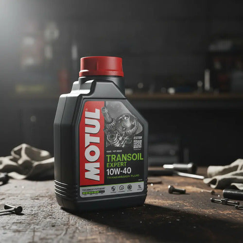Aceite Transmisión Motul 2t Transoil Expert 10w40 Caja Cmbio