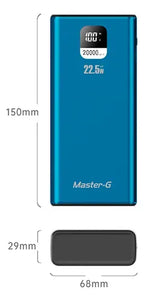 Cargador Portatil Bateria Power Bank Master-g 20000mah 22.5w Azul