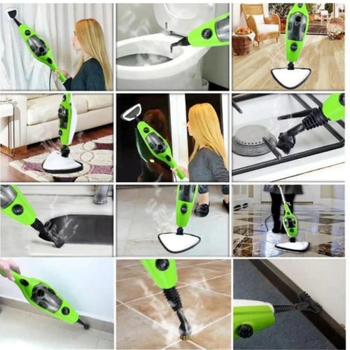 Mopa A Vapor X10 Limpieza Profesional Multifuncional Steam