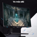 Monitor Gamer Curvo Samsung Odyssey G6 27in Qhd Inalambrico Negro
