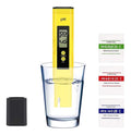 Medidor De Ph Metro Digital Lcd Con Caja Y Calibradores Rojo