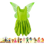 Disfraz Vestido Hada Cuento Infantil Dia Del Libro Halloween Verde