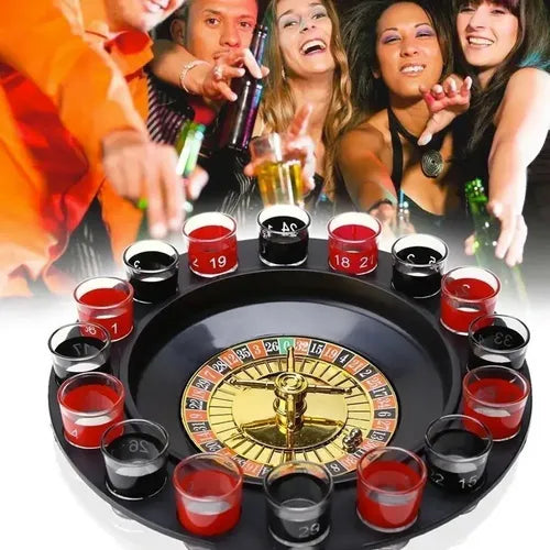 Ruleta Casino Shots Alcohol Bar Fiestas Diversion
