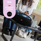 Parlante Portatil Blik Booster2 Bluetooth 5.4 Tws Rms Radio Negro