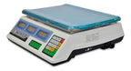 Balanza Digital Recargable 40kg Bascula Con Luz Led Pesa Blanco