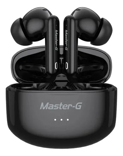 Audifonos Inalambricos Master-g Buds20 Tws Bluetooth V5.3 Negro