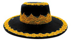 Sombrero Caporal Gorro Fiestas Patrias Danzas Tradicionales Negro Estándar Ajustable