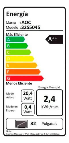 Smart Tv 32  Aoc Roku Tv Series 32s5045 Led Hd Wifi Hdmi Usb