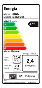 Smart Tv 32  Aoc Roku Tv Series 32s5045 Led Hd Wifi Hdmi Usb