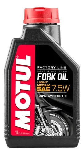 Aceite Horquilla Motul Fork Oil Light Medium 7.5w Sinteti 1l