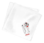 Pack 12 Pañuelo Cueca Competencia Fiestas Patrias Y Danzas Blanco Surtido