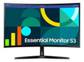 Monitor Curvo Samsung Essential S3 27in 100hz 4ms Fhd Vesa Negro