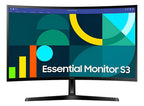 Monitor Curvo Samsung Essential S3 27in 100hz 4ms Fhd Vesa Negro