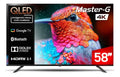 Smart Tv Master-g 58  Qled Mggk58ufq 4k Uhd Frameless