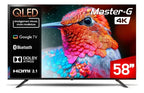 Smart Tv Master-g 58  Qled Mggk58ufq 4k Uhd Frameless