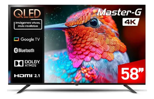 Smart Tv Master-g 58  Qled Mggk58ufq 4k Uhd Frameless
