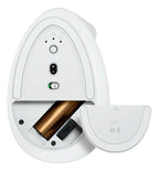Mouse Vertical Bluetooth Logitech Lift Ergonomico 6 Botones Blanco