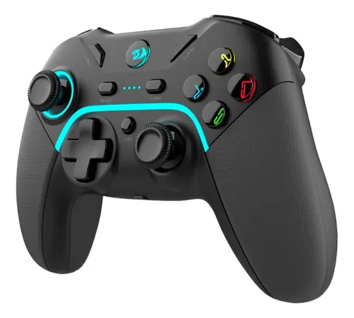 Joystick Gamepad Redragon Harrow Pro G808 Inalambrico Ps3 Pc Negro