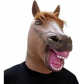 Mascara Caballo Loco - Halloween - 100% Látex Ideal Fiestas Portada Crazy Horse