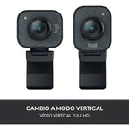Webcam Logitech Stream Cam Usb-c 60 Fps Full Hd 1080p Color Gris Oscuro