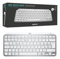 Teclado Logitech Mx Keys Mini Inalambrico Recargable Usb-c Gris Pálido Español
