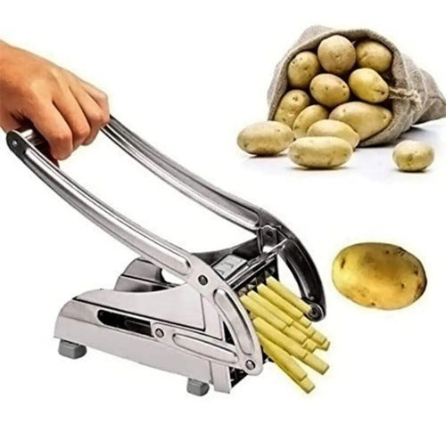 Cortador De Acero Inoxidable Papas Excelente