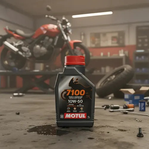 Aceite Motul 7100 10w50 1l Aceite Motor 4t Sintetico Motos