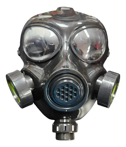Máscara De Gas Plastico Disfraz Cosplay Hazard Halloween Color Unico