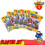5 Sobres Blasterjet Superzings Serie 4 Original Coleccion