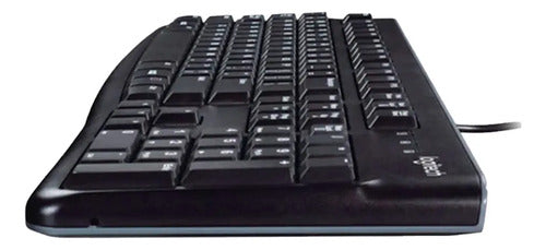 Teclado Alambrico Logitech K120 Usb 2.0 Español Antiderrame Negro Español España
