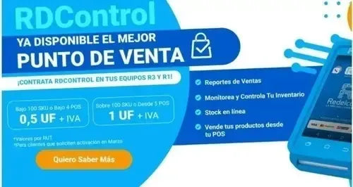 Terminal De Pago Redelcom Incluye 10 Rollos + Letreros