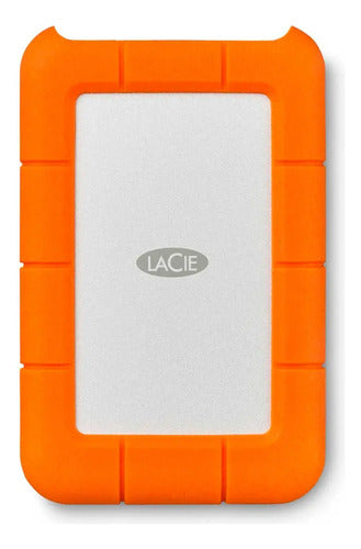 Disco Duro Externo Lacie Rugged 2tb Usb-c 3.0 Rescue 130mbs Naranja
