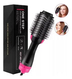 Cepillo Alisador Secador One Step Ion Modelo Nv-7211 Rosa
