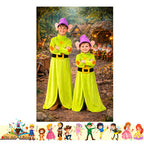 Disfraz Traje Enano Cuento Infantil Dia Del Libro Halloween Verde