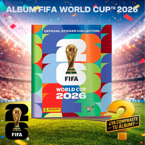 Album Tapa Blanda Fifa World Cup 2026 Original Panini