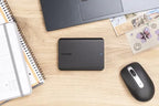 Disco Duro Externo Toshiba 4tb 2.5  Canvio Basics A5 Usb 3.2 Negro