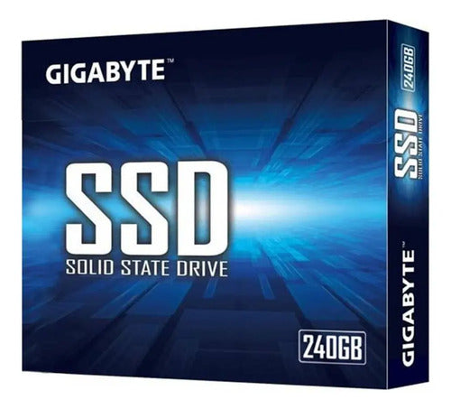 Disco Solido Ssd Interno Gigabyte 240gb 2.5in 6gb/s 500mb/s Negro