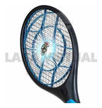 Raqueta Eléctrica Mata Mosquitos A Pilas Aa Potente Y Seguro Negro