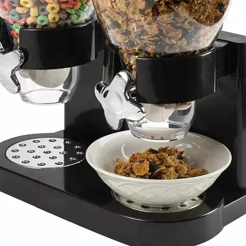 Dispensador Doble Cereales Frutos Secos Almacén Granos Dulce
