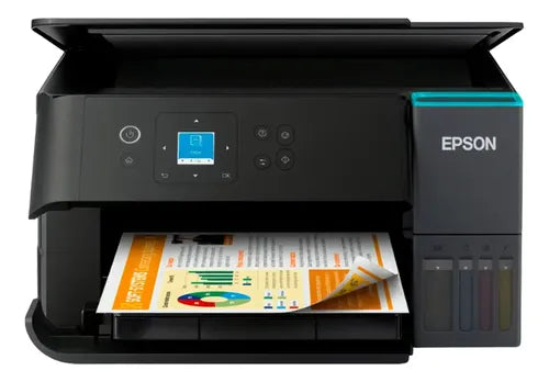 Impresora Multifuncional Epson Ecotank L4360 Wifi Duplex App Negro