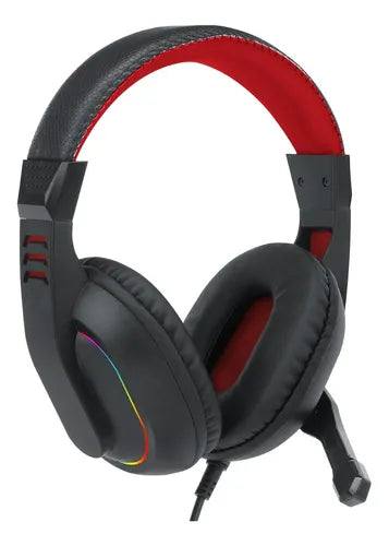 Audifonos Gamer Redragon Ares H120 Rgb Jack 3.5mm Microfono Negro