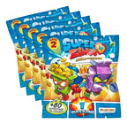 Super Zings Pack 5 Sobres Serie 2 + Botella Serie 3 Original
