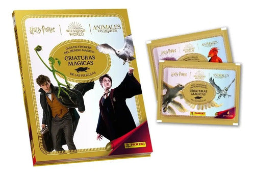 Pack Album + 40 Sobres Harry Potter Criaturas Magicas