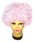 Peluca Afro Colores Color Rosa Claro