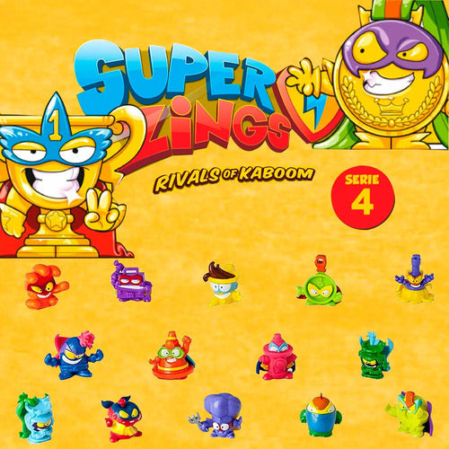 24 Sobres Blasterjet Superzings Serie 4 Original Coleccion