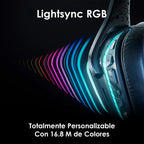 Audifonos Gamer Logitech G935 Rgb Dts 7.1 Multiplataforma Negro/azul