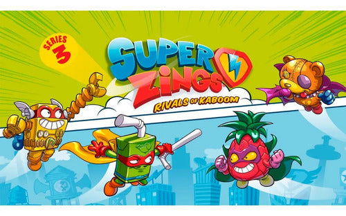Botella Termo Super Zings Serie 3 Escolar Deportivo Original Verde