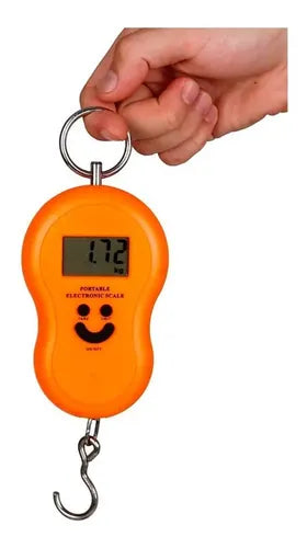 Pesa Digital De Mano Precision 50kg Desde 0.01g Con Gancho Al Azar 50 Kg