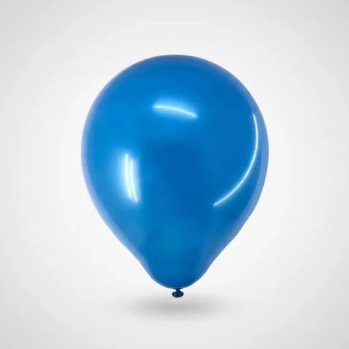 Globo Liso 23cm #9 Bolsa 50uds Los Colores - Cotillon Color Negro