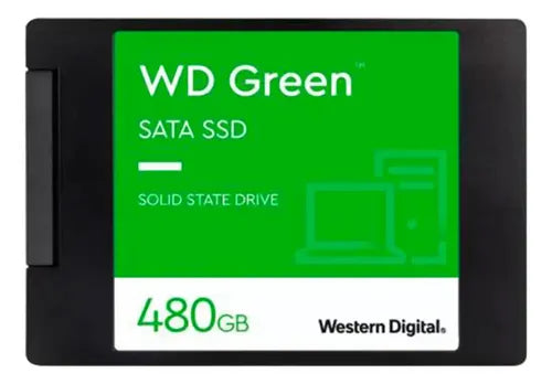 Disco Solido Ssd Interno Wd Green 480gb Sata 6gb/s 545mb/s Verde
